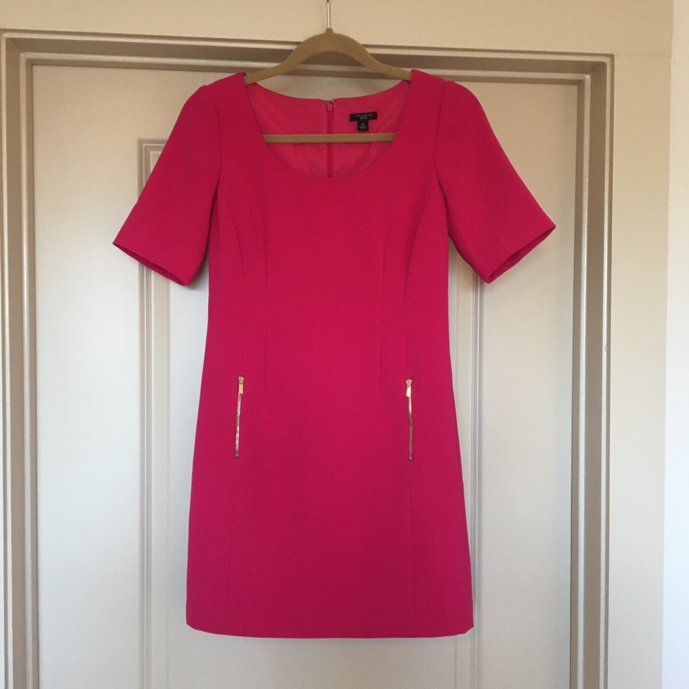 Ann Taylor Pink Shift Dress